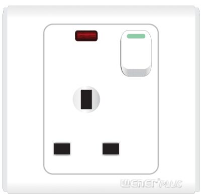 Wener Plus 13A 3 Pin Socket